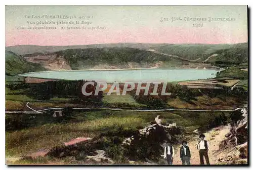 Cartes postales Les Htes Cevennes Illustree Le Lac d'Issarles Vue generale prise de la Sage
