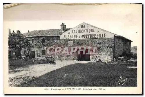 Ansichtskarte AK l'Auberge de Peyrebeille Ardeche