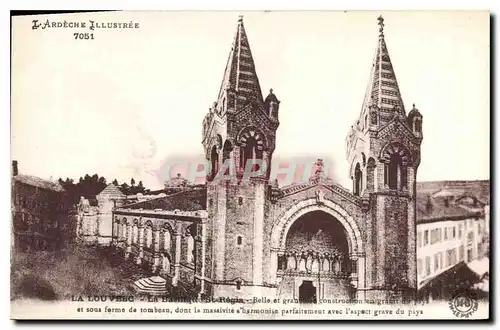 Ansichtskarte AK l'Ardeche Illustree La Louvesc La Basilique St Regis