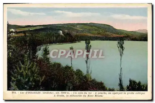 Cartes postales Lac d'Issarles Ardeche Un coin du Lac