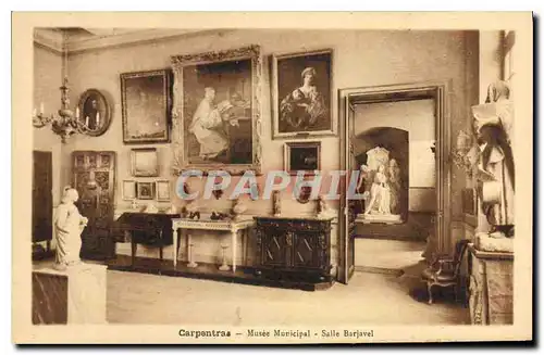 Cartes postales Carpentras Musee Municipal Salle Barjavel
