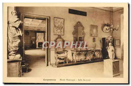 Ansichtskarte AK Carpentras Musee Municipal Salle Barjavel