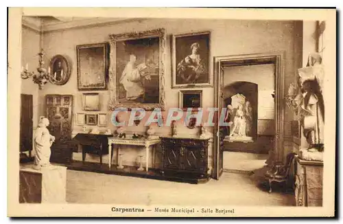 Ansichtskarte AK Carpentras Musee Municipal Salle Barjavel