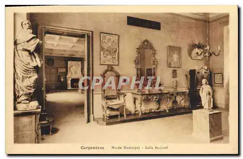 Cartes postales Carpentras Musee Municipal Salle Berjavel