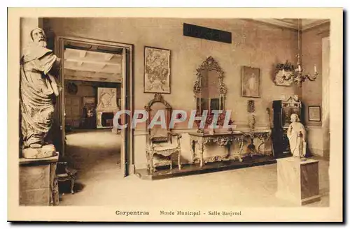 Cartes postales Carpentras Musee Municipal Salle Barjavel