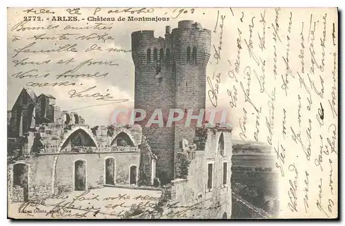 Cartes postales Arles Chateau de Montmajour