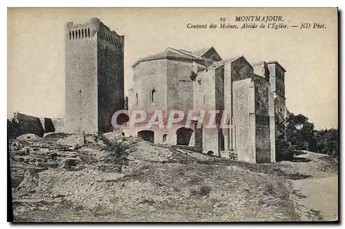 Ansichtskarte AK Montmajour Couvent des Moines Abside de l'eglise