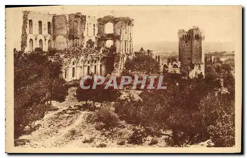 Cartes postales Montmajor Bouches du Rhone ensemble des Ruines aux Moines cote sud ouest