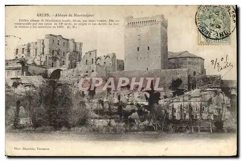 Cartes postales Arles Abbaye de Montmajour