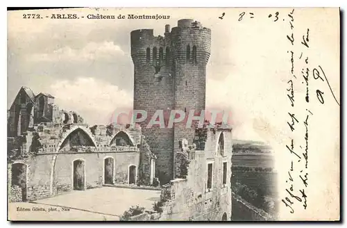 Cartes postales Arles chateau de Montmajour