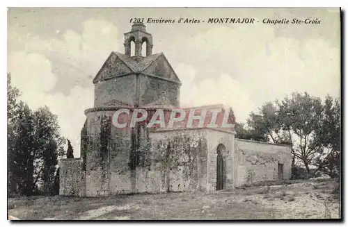 Ansichtskarte AK Environs d'Arles Montmajour Chapelle Ste Croix