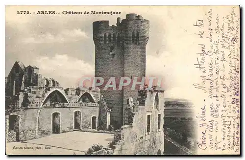 Cartes postales Arles chateau de Montmajour