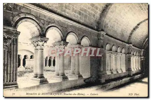 Cartes postales Monastere de Montmajour Bouches du Rhone Galerie