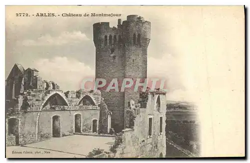 Cartes postales Arles chateau de Montmajour