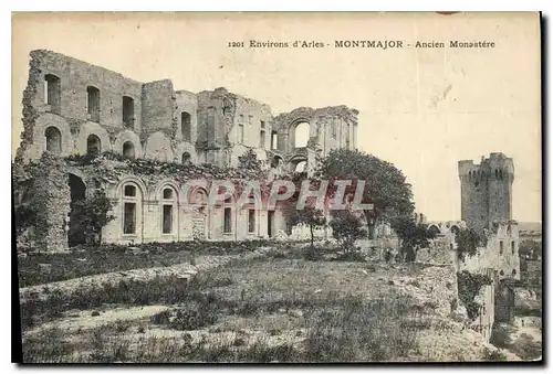 Ansichtskarte AK Environs d'Arles Montmajor ancien Monastere