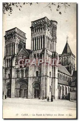 Cartes postales Caen la Facade de l'Abbaye aux Dames