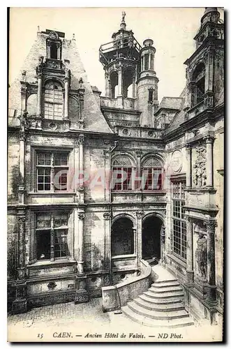 Cartes postales Caen ancien hotel de Valois