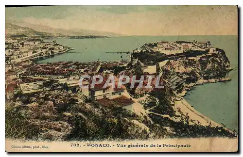 Cartes postales Monaco vue generale de la Principaute