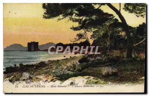 Cartes postales Iles de Lerins Saint Honorat l'Ancien Monastere