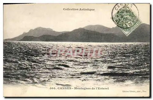 Cartes postales Cannes Montagnes de l'Esterel