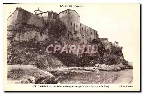 Ansichtskarte AK La Cote d'Azur Cannes Ile Sainte Marguerite Prison du Masque de Fer