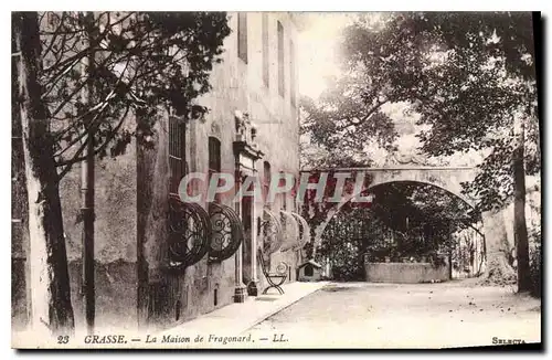 Cartes postales Grasse la Maison de Fragonard