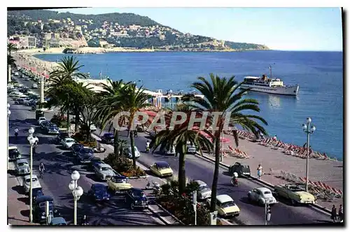 Ansichtskarte AK Nice Promenade des Anglais le Mont Boron