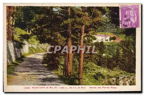 Cartes postales Peira Cava A M Sentier des Pierres Plates