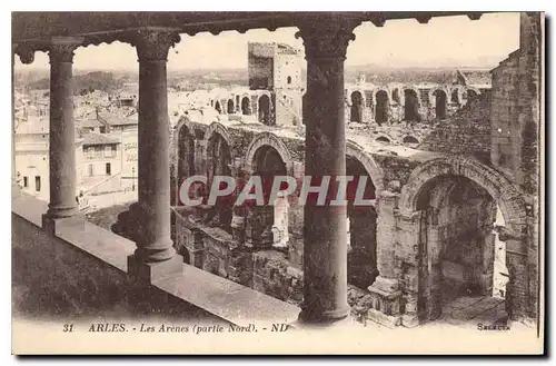 Cartes postales Arles les Arenes Partie Nord