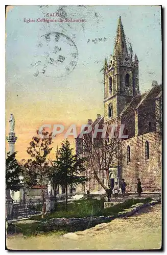 Cartes postales Salon Eglise Collegiale de St Laurent