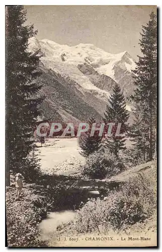 Cartes postales Chamonix le Mont Blanc