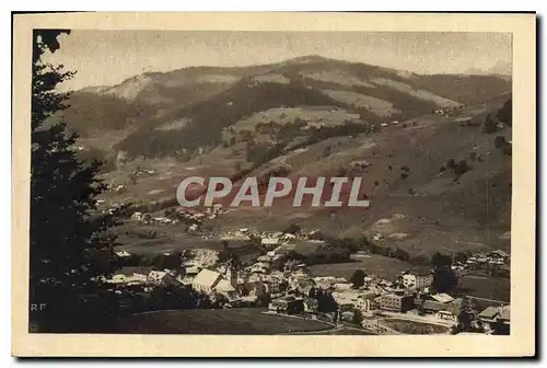 Cartes postales Megeve vue generale