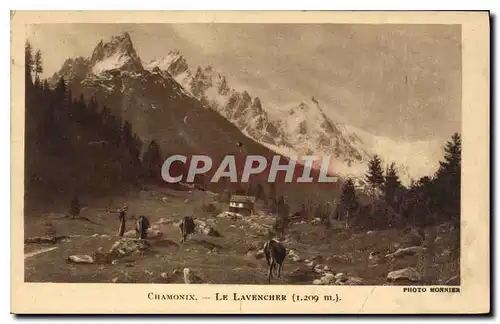 Cartes postales Chamonix le Lavencher