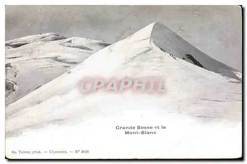 Cartes postales Grande Bosse et le Mont Blanc