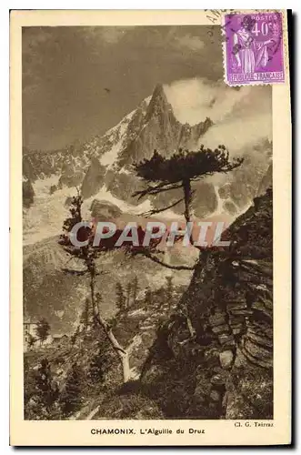 Cartes postales Chamonix l'Aiguille du Dru