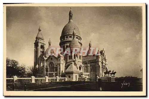 Ansichtskarte AK Paris en Flanant Ensemble de la Basilique du Sacre Coeur