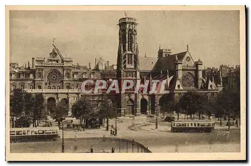 Ansichtskarte AK Paris en Flanant L'Eglise Saint Germain l'Auxerrois