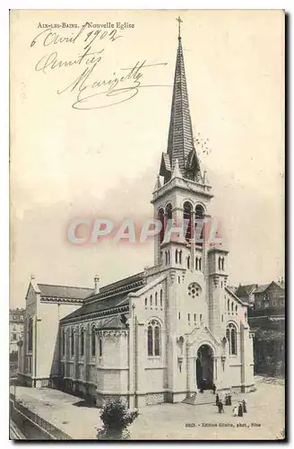 Cartes postales Aix les Bains Nouvelle Eglise