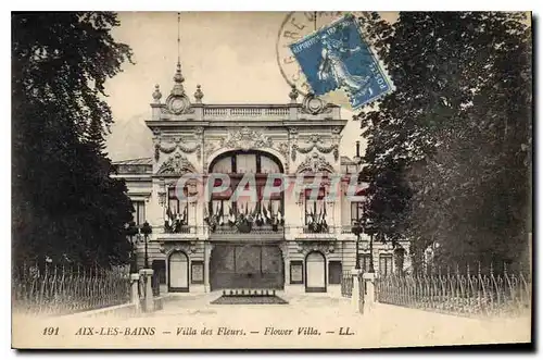 Cartes postales Aix les Bains Villa des Fleurs