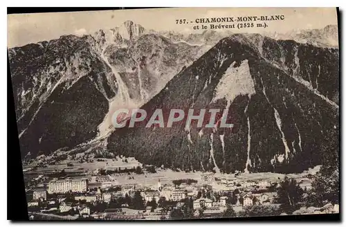 Cartes postales Chamonix Mont Blanc et le Brevent