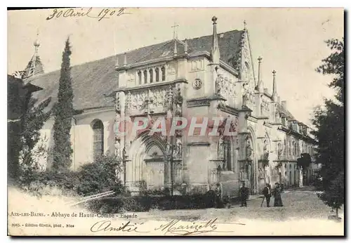 Cartes postales Aix les Bains Abbaye de Haute Combe Facade