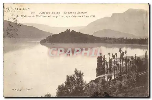 Cartes postales Aix les Bains Le Lac du Bourget