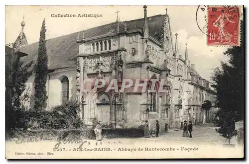 Cartes postales Aix les Bains Abbaye de Hautecombe Facade