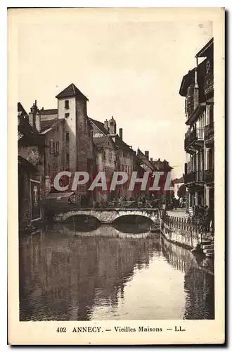 Cartes postales Annecy Vieilles Maisons