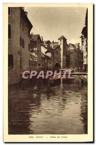 Cartes postales Annecy Canal du Thiou