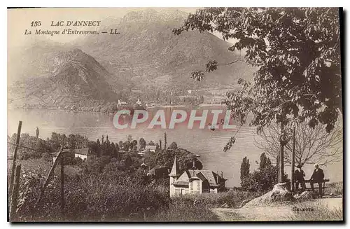 Cartes postales Lac d'Annecy La Montagne d'Eterevernes