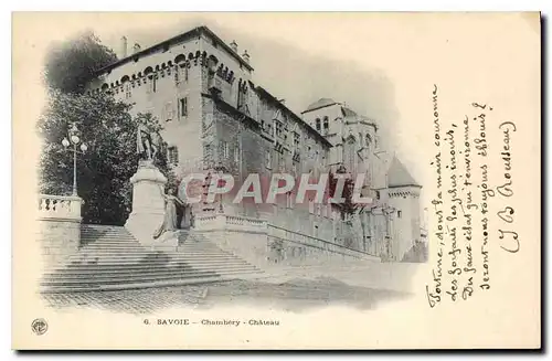 Cartes postales Savoie Chambery Chateau