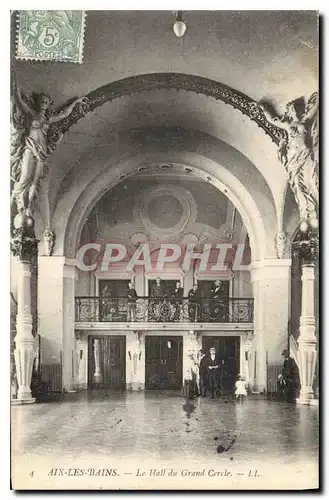 Ansichtskarte AK Aix les Bains Le Hall du Grand Cercle