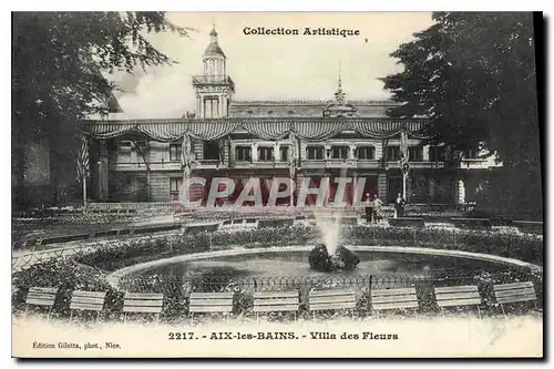 Cartes postales Aix les Bains Villa des Fleurs