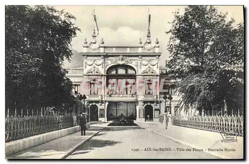 Cartes postales Aix les Bains Villa des Fleurs Nouvelle Entree